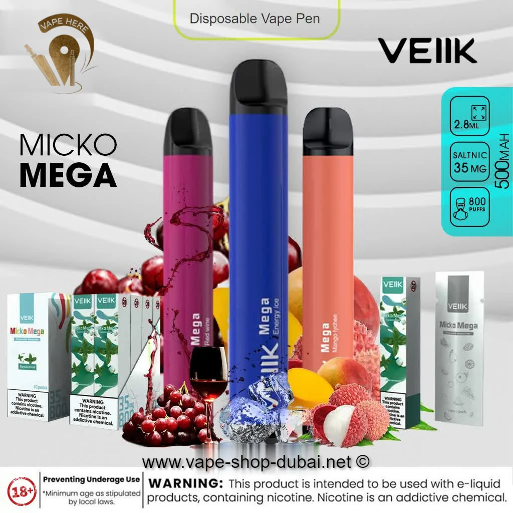 MICKO MEGA DISPOSABLE VAPORIZER - Image 3