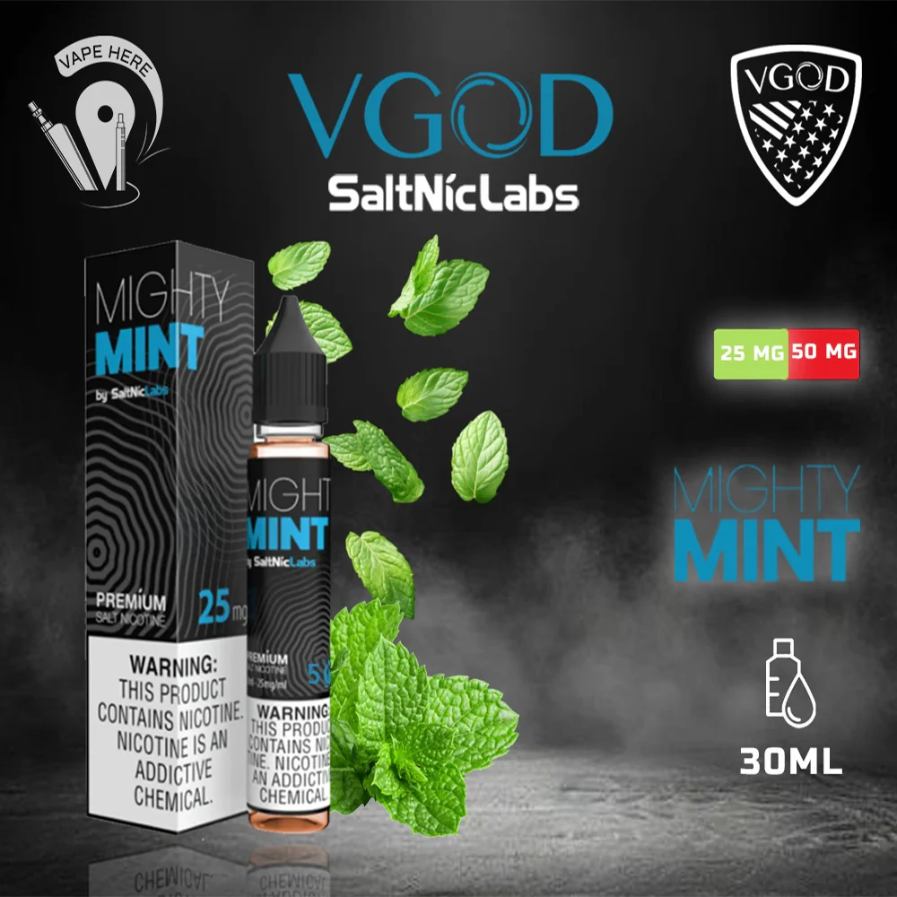 VGOD Mighty Mint Nic Salts - 30ml