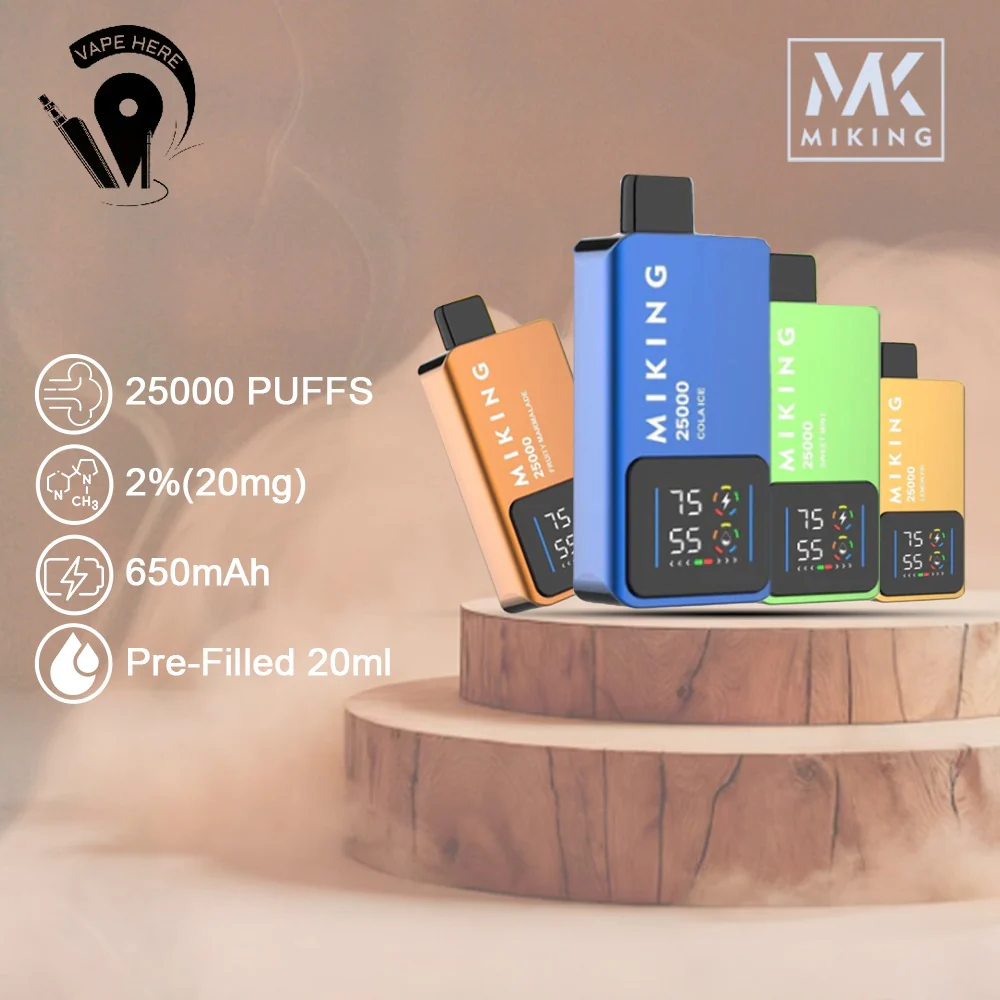 Miking 25000 Puffs Disposable Vape 20mg Nicotine