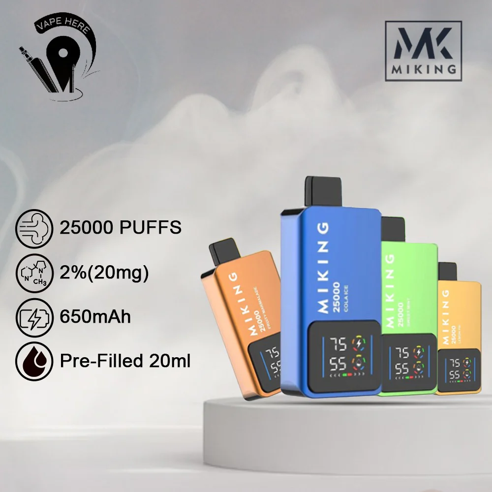Miking 25000 Puffs Disposable Vape 20mg Nicotine - Image 2