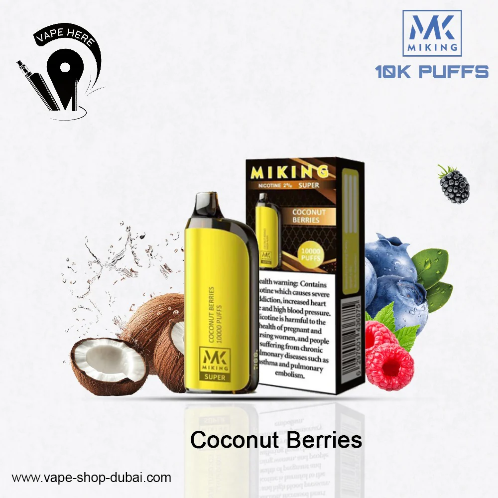 Miking Super 10000 Puffs Disposable Vape 20mg Nicotine - Image 4