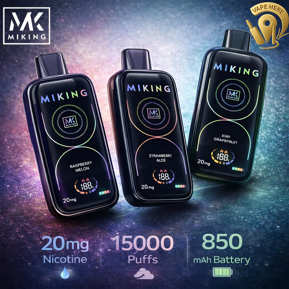 Miking V15000 Puffs Disposable Vape 20mg Nicotine