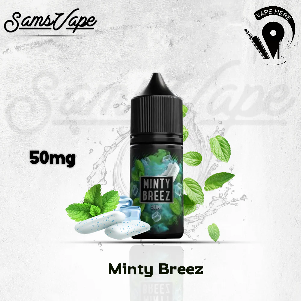 Minty Breeze Saltnic By Sam Vapes - Image 4