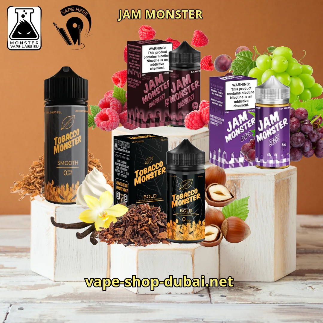 Monster Vape Labs E-Liquids 6MG 100ml