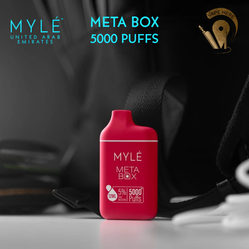 MYLE META BOX DISPOSABLE VAPE 5000 PUFFS - Image 10