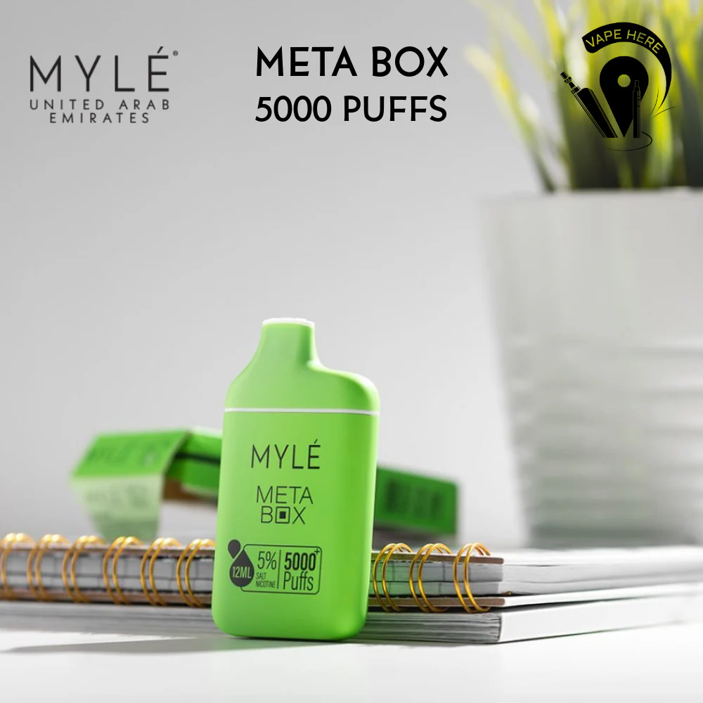 MYLE META BOX DISPOSABLE VAPE 5000 PUFFS - Image 13