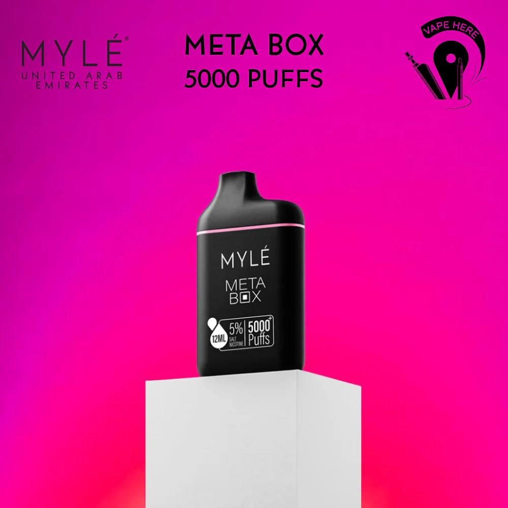 MYLE META BOX DISPOSABLE VAPE 5000 PUFFS - Image 14