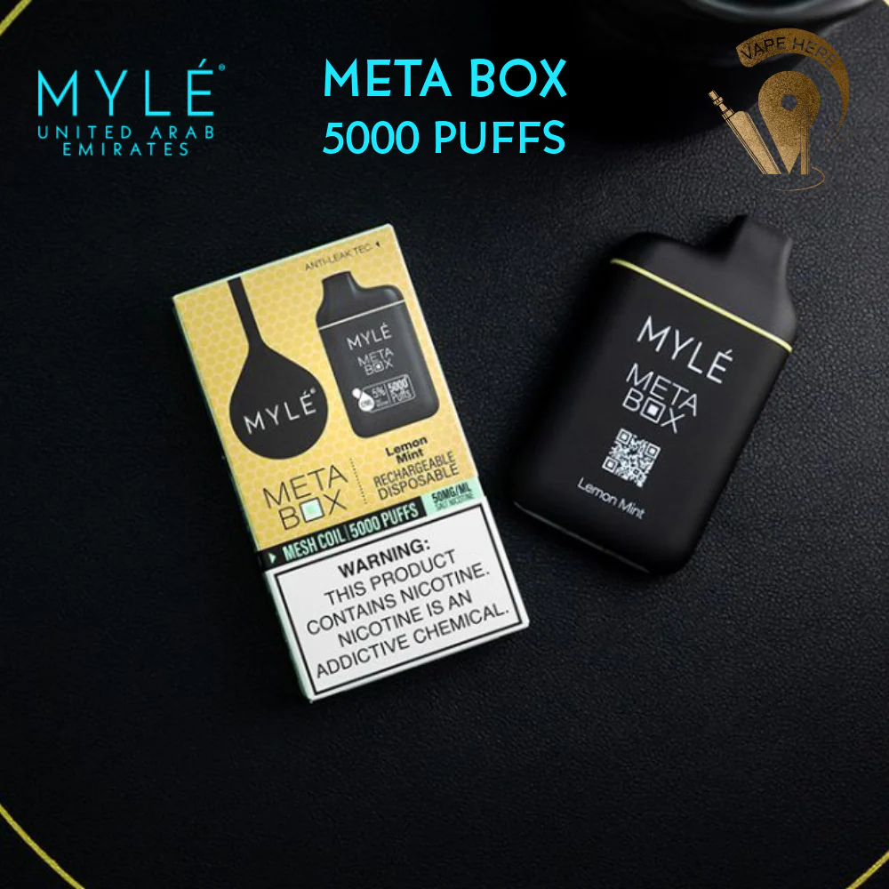 MYLE META BOX DISPOSABLE VAPE 5000 PUFFS - Image 15
