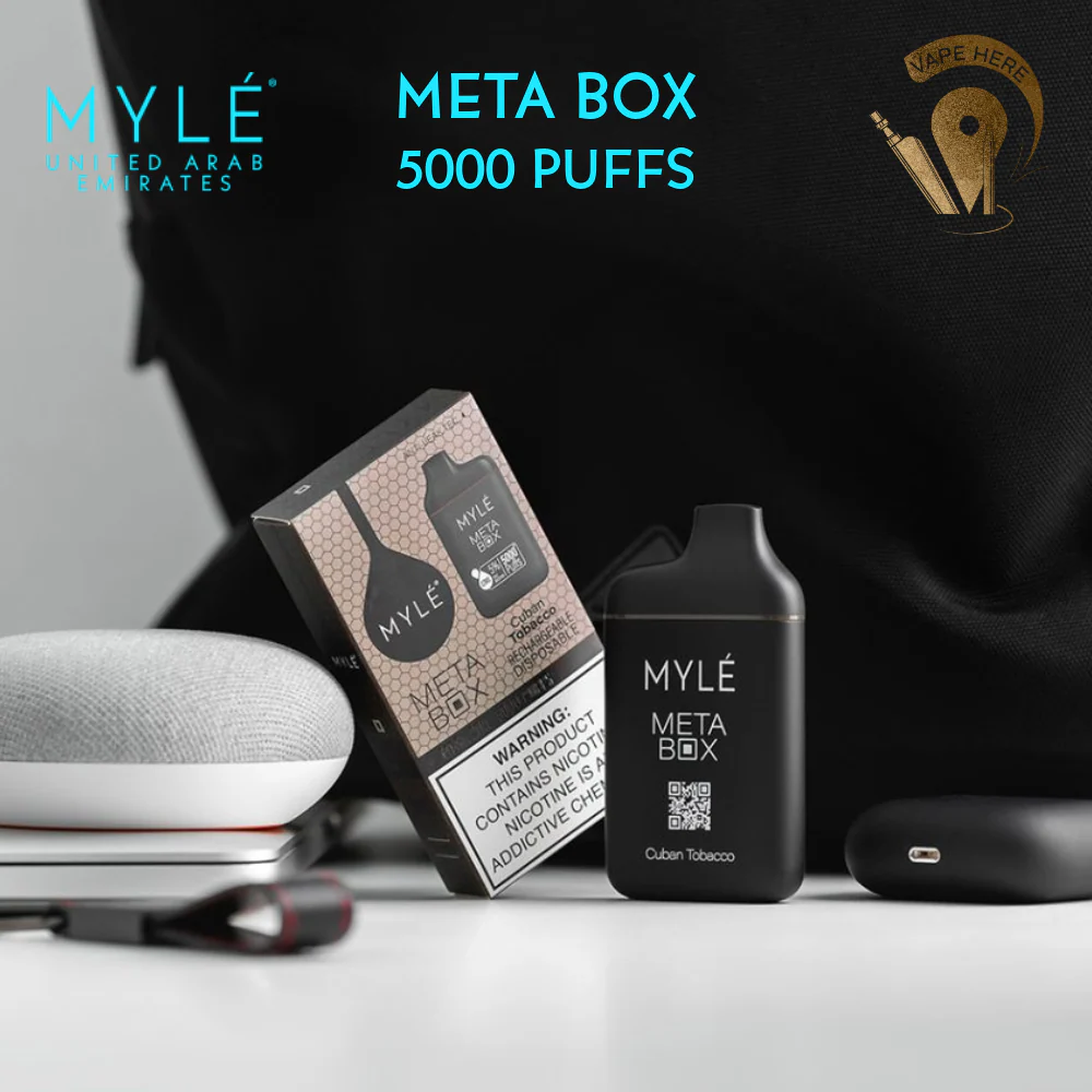 MYLE META BOX DISPOSABLE VAPE 5000 PUFFS - Image 19