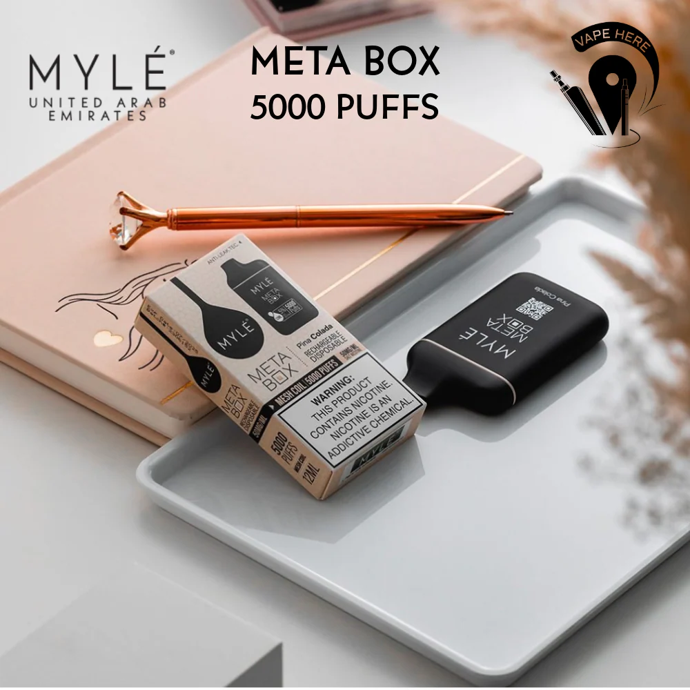 MYLE META BOX DISPOSABLE VAPE 5000 PUFFS - Image 20