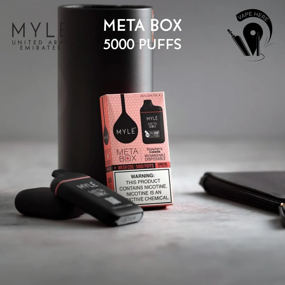 MYLE META BOX DISPOSABLE VAPE 5000 PUFFS - Image 21