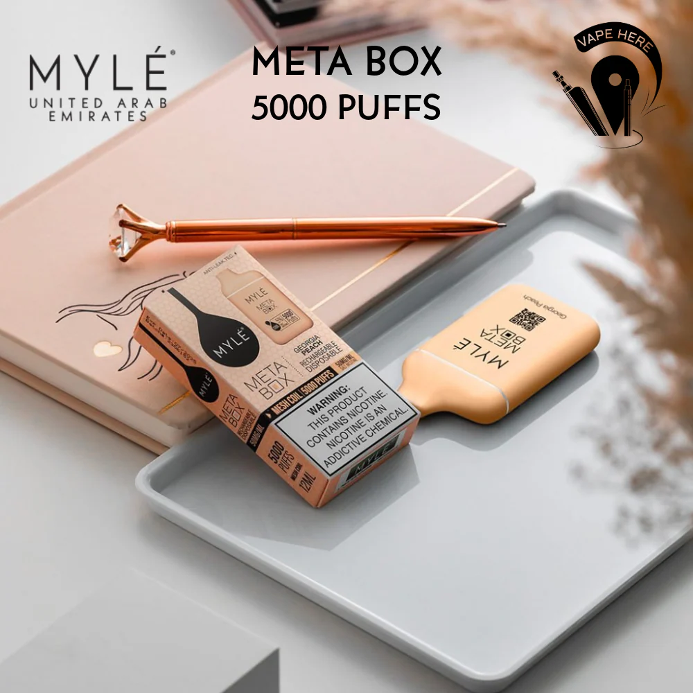 MYLE META BOX DISPOSABLE VAPE 5000 PUFFS - Image 4