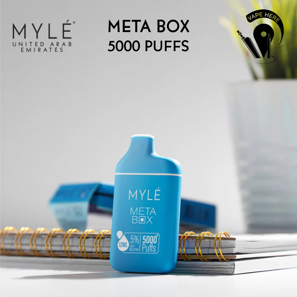 MYLE META BOX DISPOSABLE VAPE 5000 PUFFS - Image 5