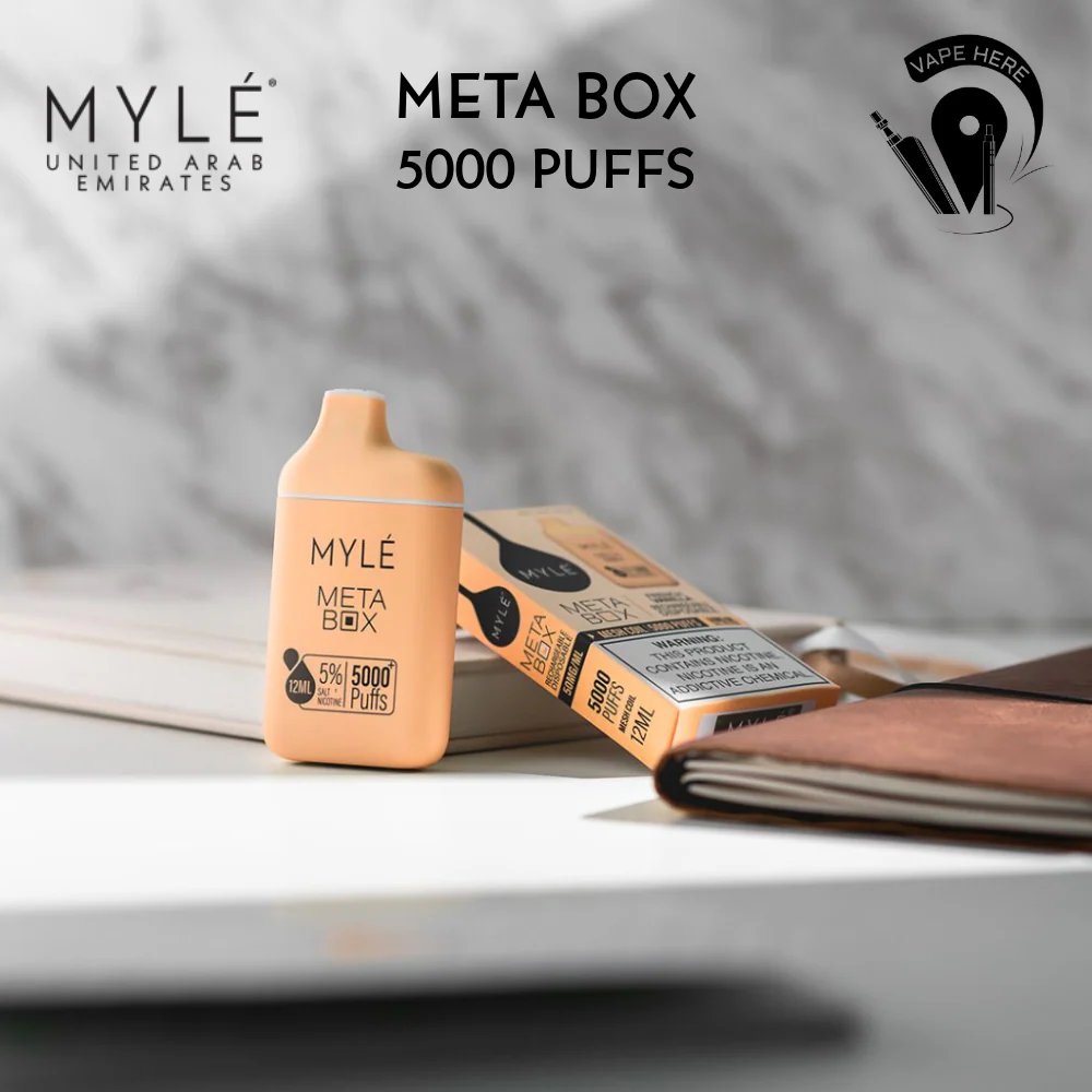 MYLE META BOX DISPOSABLE VAPE 5000 PUFFS - Image 6
