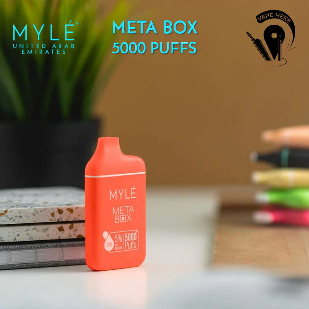 MYLE META BOX DISPOSABLE VAPE 5000 PUFFS - Image 7