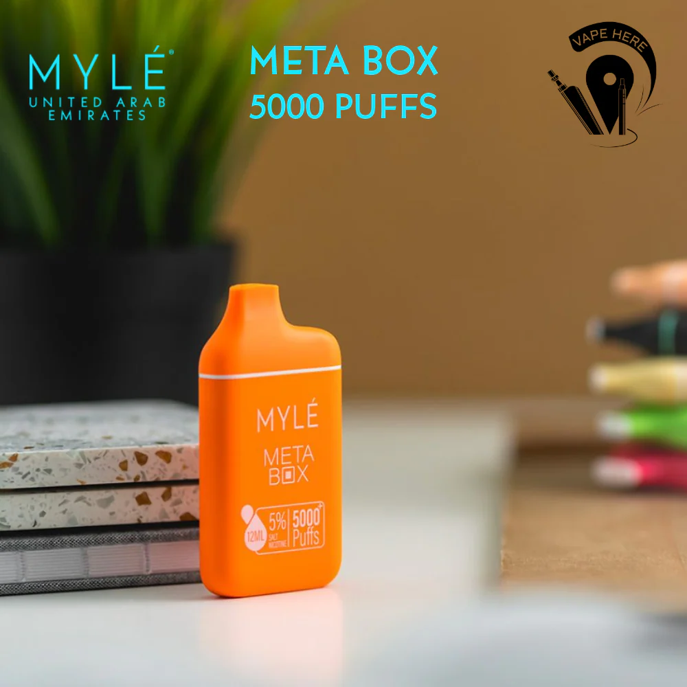 MYLE META BOX DISPOSABLE VAPE 5000 PUFFS - Image 9
