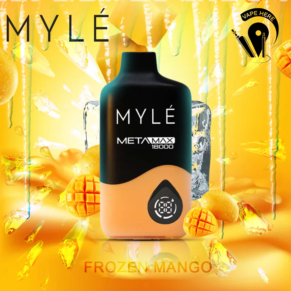 MYLE META MAX 18K PUFFS DISPOSABLE VAPE - Image 7