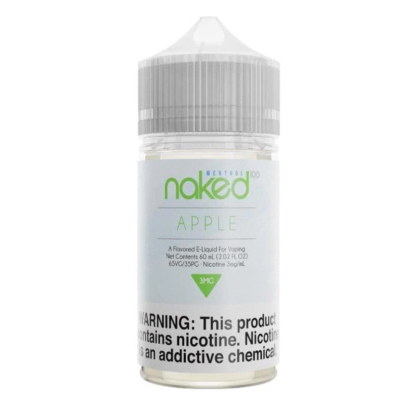 Naked 100 - Apple Menthol E liquid 50ml - Image 2