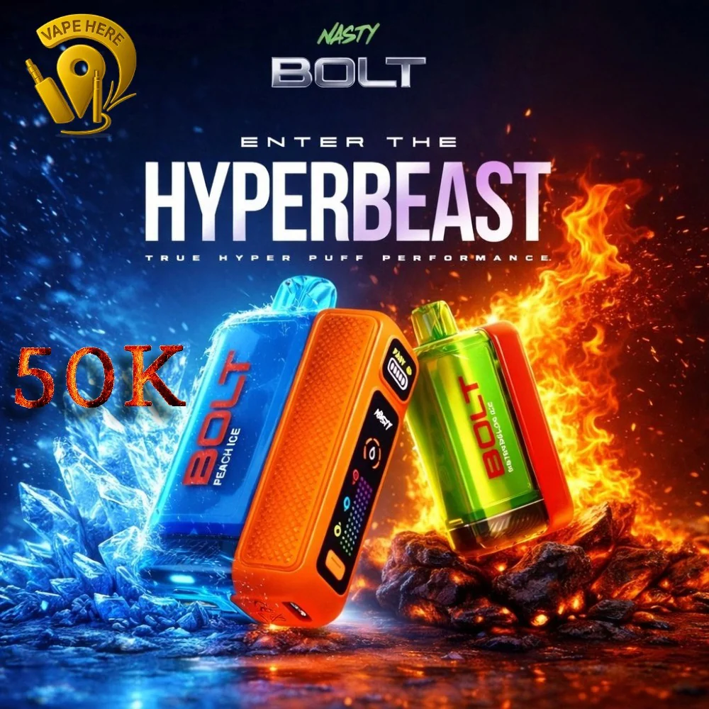 NASTY BOLT 50K HYPERBEAST DISPOSABLE VAPE