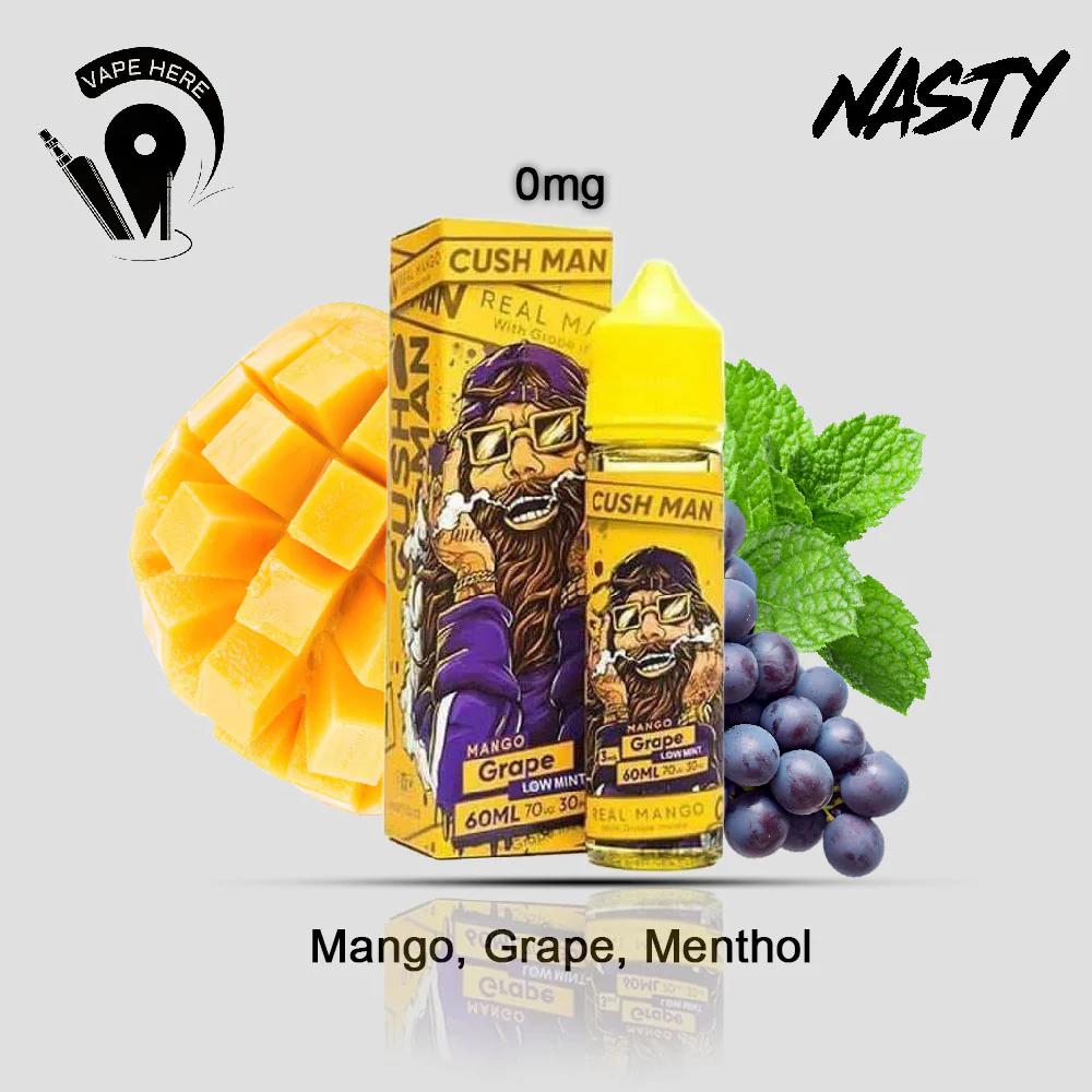 Cushman Series Mango Grape - Nasty E-Liquids 60ml - Image 3