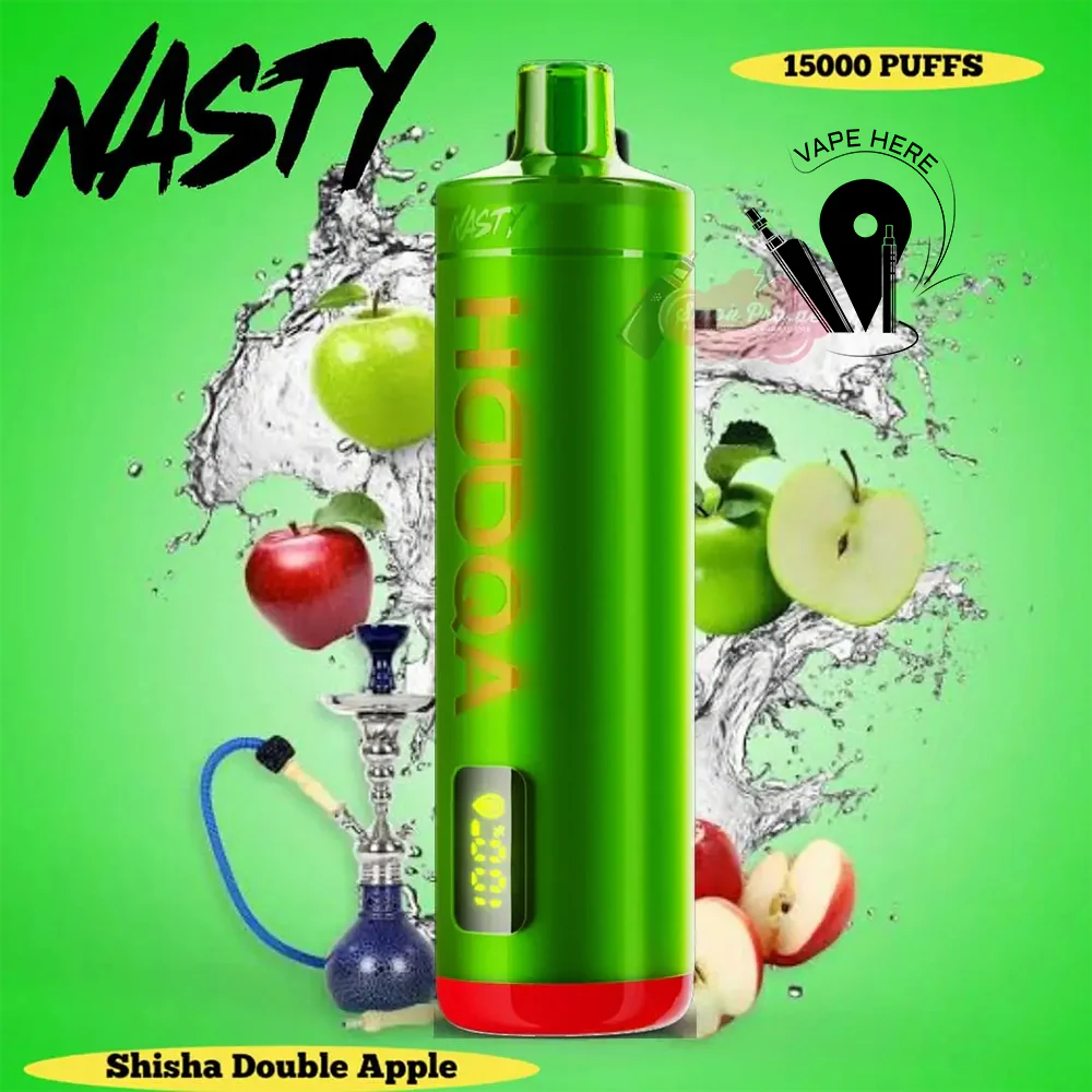 NASTY HOOQA DF15KI 15000 PUFFS SHISHA DISPOSABLE VAPE - Image 12