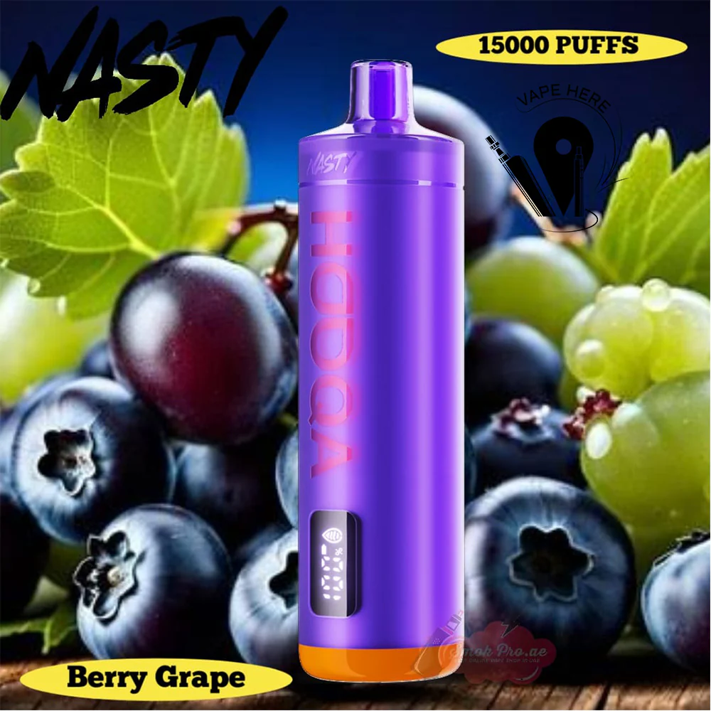 NASTY HOOQA DF15KI 15000 PUFFS SHISHA DISPOSABLE VAPE - Image 4
