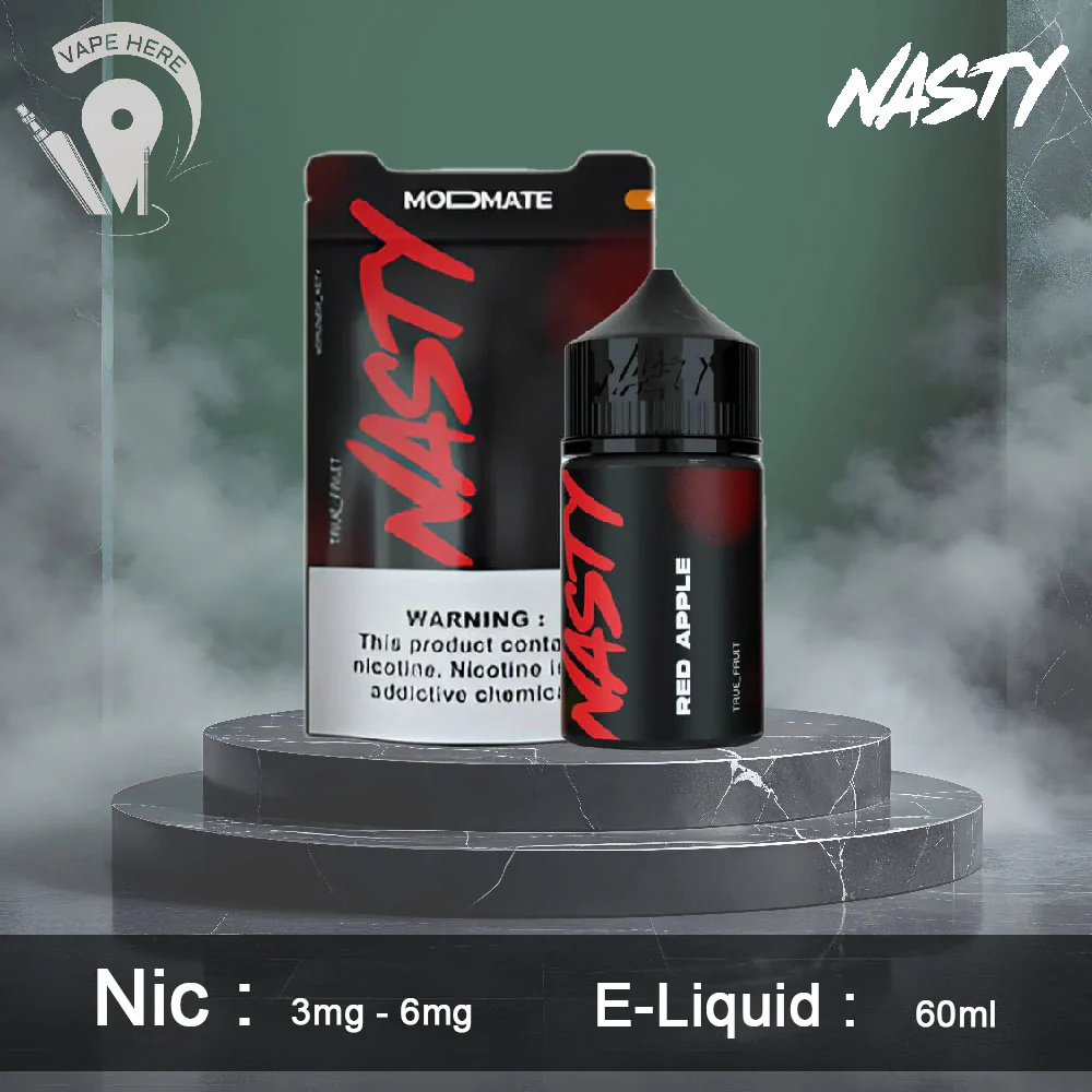 RED APPLE E NASTY MODMATE E-Liquids 60ml