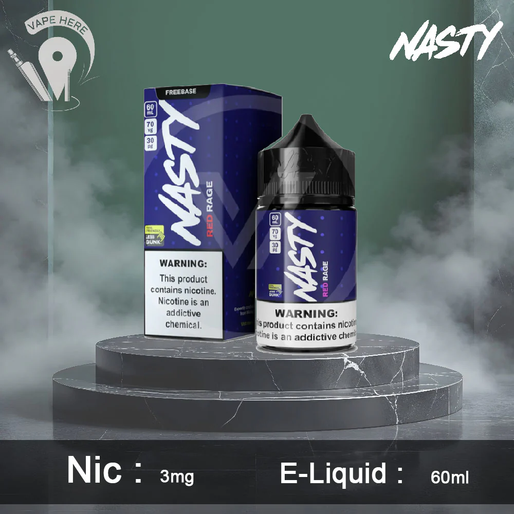 RED ENERGY NASTY MODMATE E-Liquids 60ml - Image 2