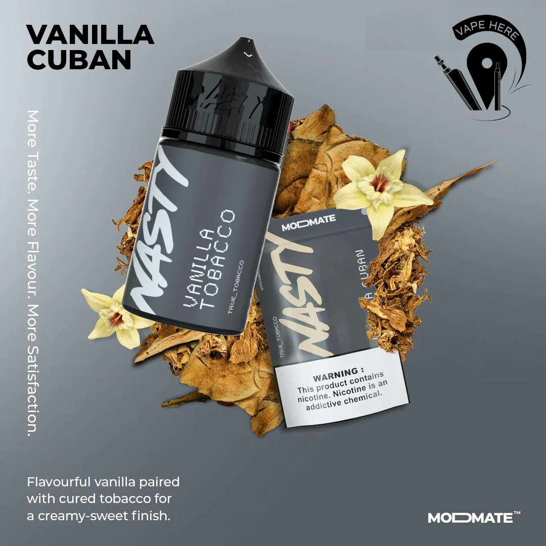 VANILLA CUBAN NASTY MODMATE E-Liquids 60ml