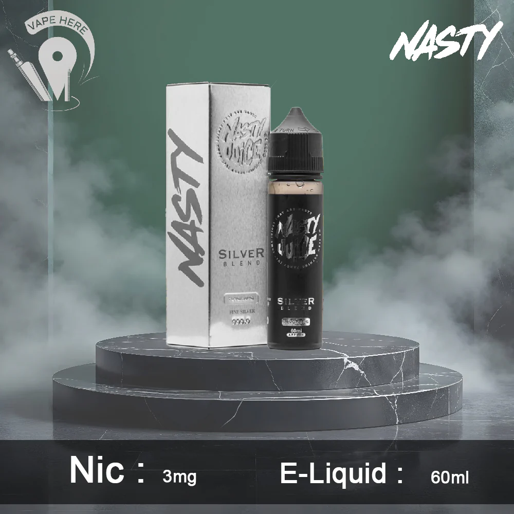 Silver Blend Tobacco Series - Nasty E-Liquids 60ml