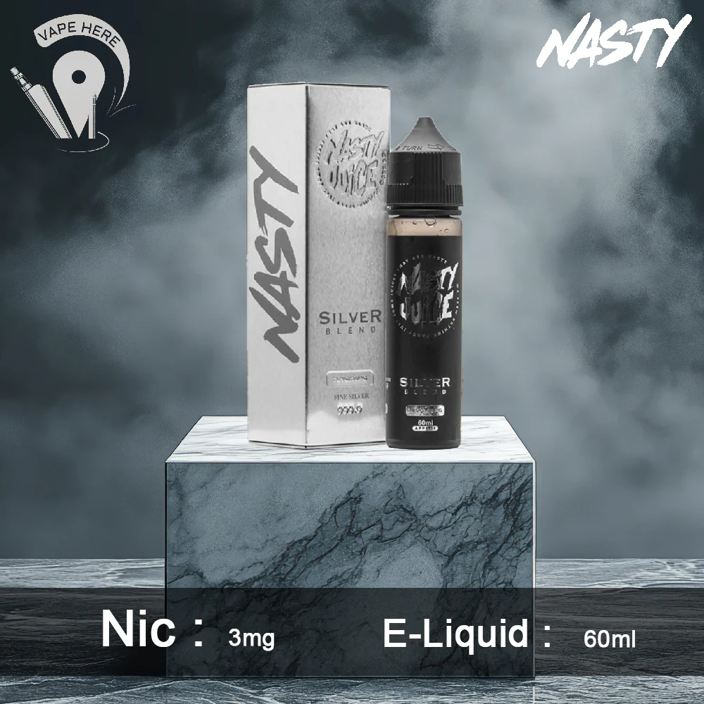 Silver Blend Tobacco Series - Nasty E-Liquids 60ml - Image 2