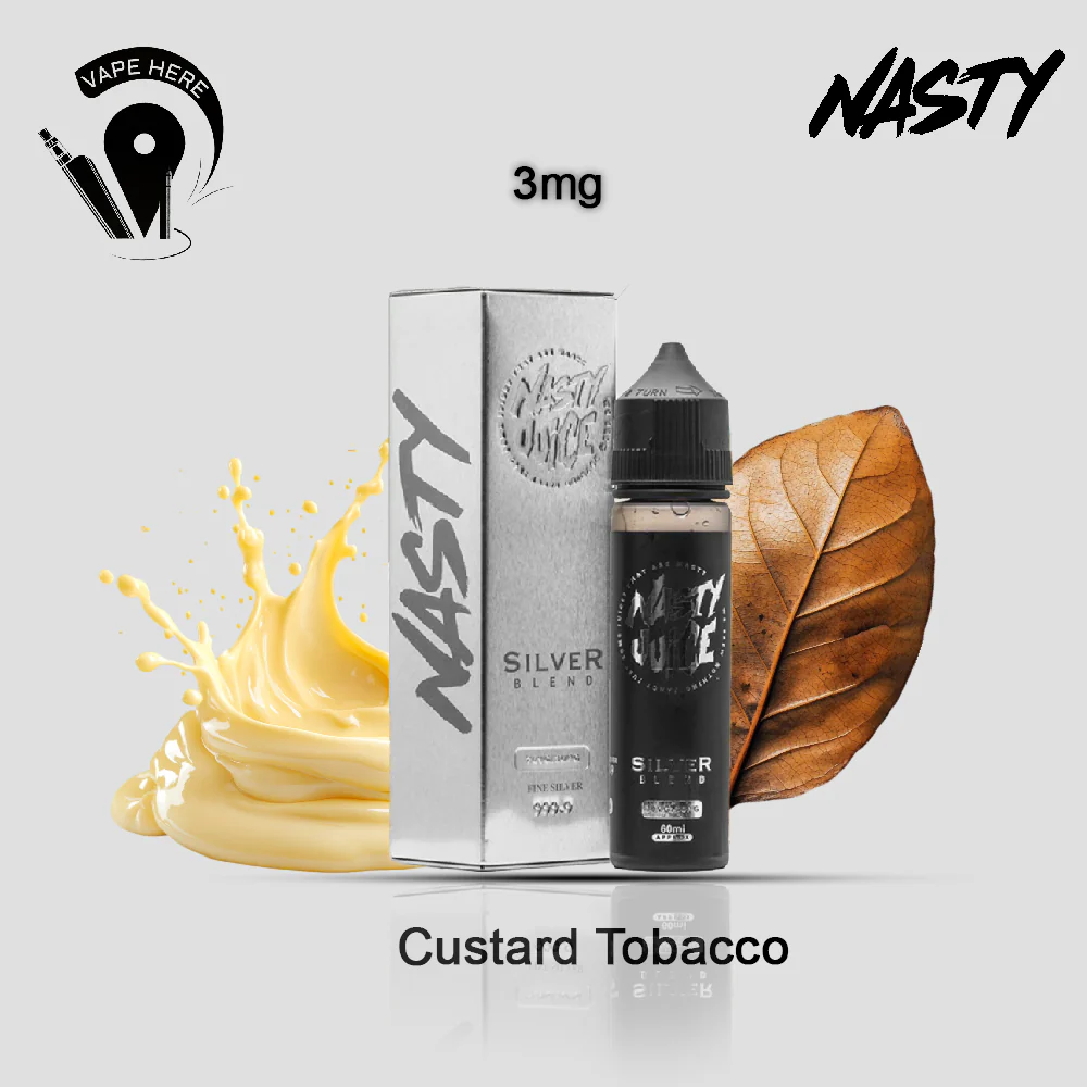 Silver Blend Tobacco Series - Nasty E-Liquids 60ml - Image 3