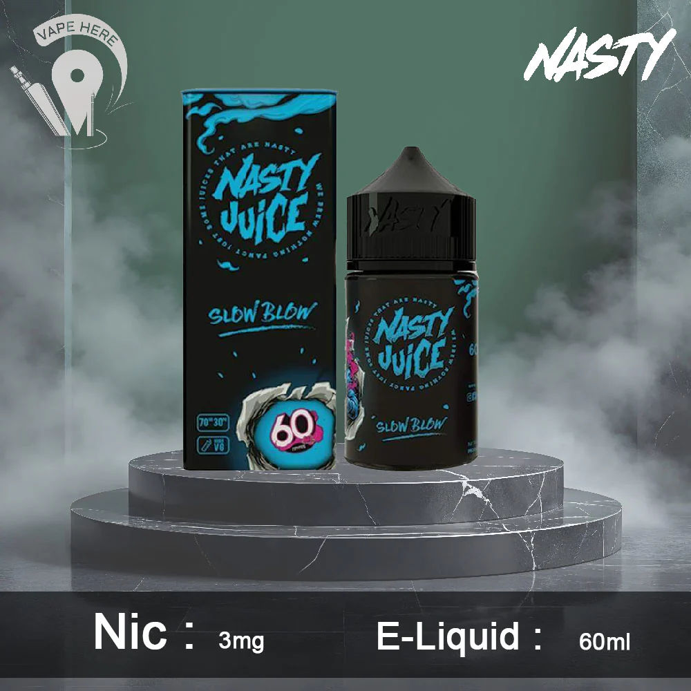 Slow Blow - Nasty E-Liquids 60ml