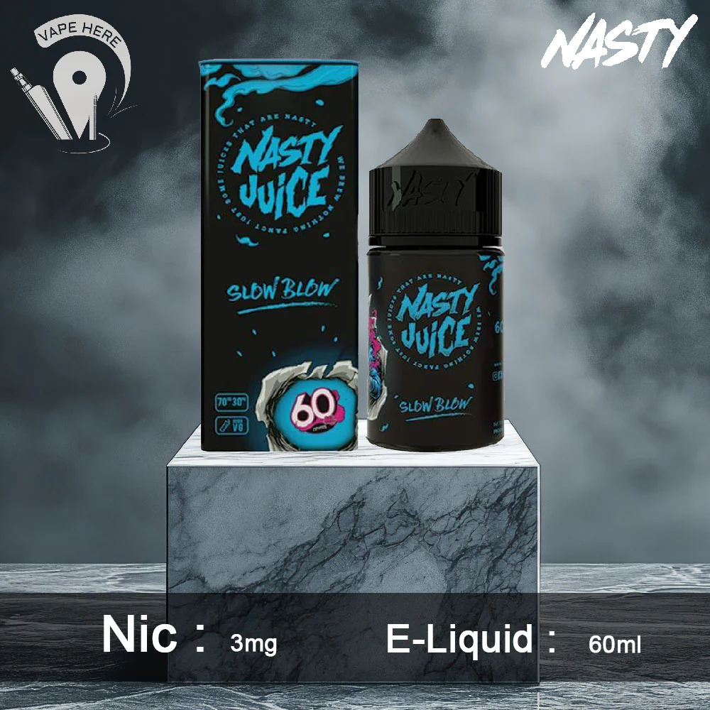 Slow Blow - Nasty E-Liquids 60ml - Image 2