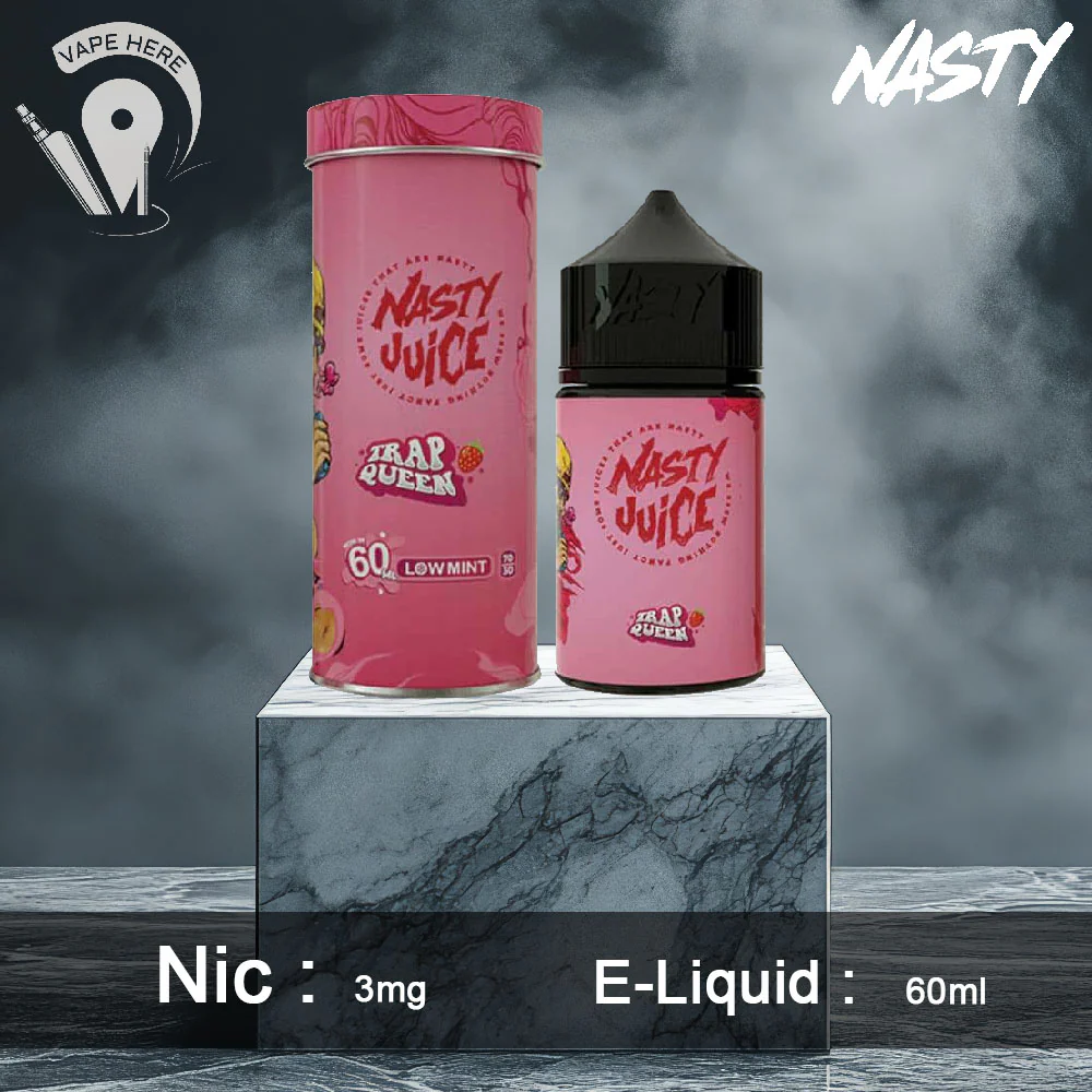 Trap Queen ( Strawberry ) - Nasty E-Liquids 60ml - Image 2