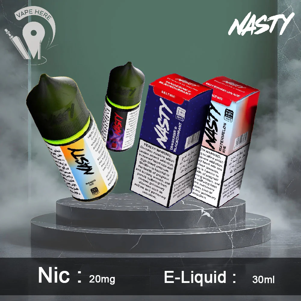Nasty Vape Juice 20mg ESMA Approved Salt Nic 30ml