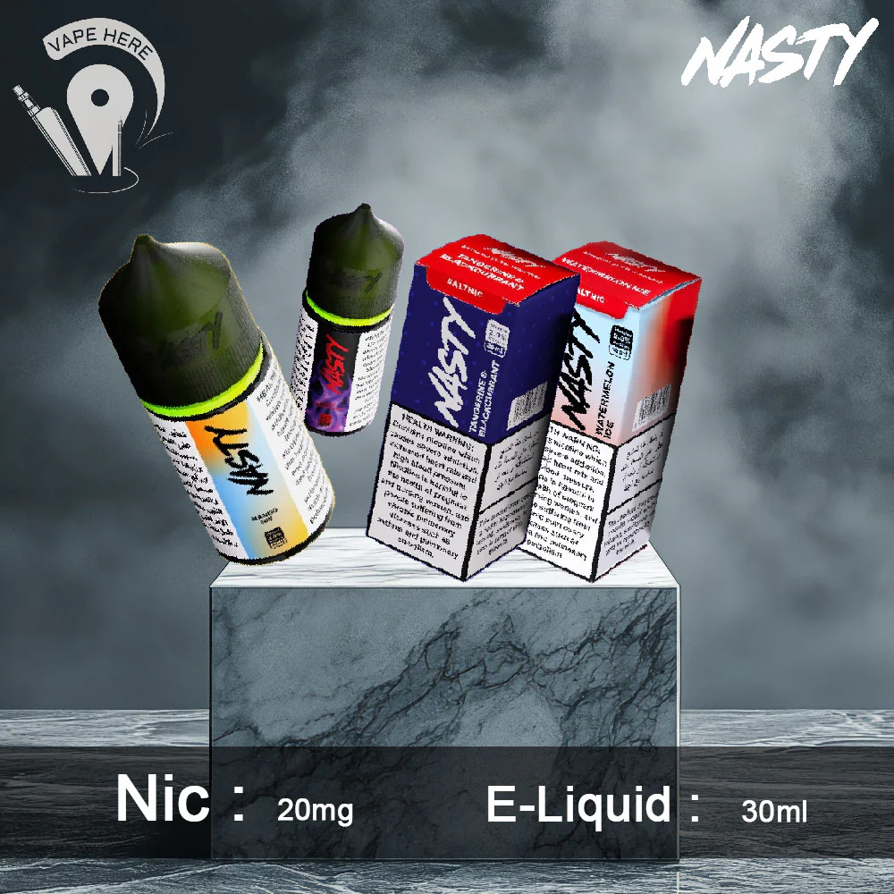 Nasty Vape Juice 20mg ESMA Approved Salt Nic 30ml - Image 2