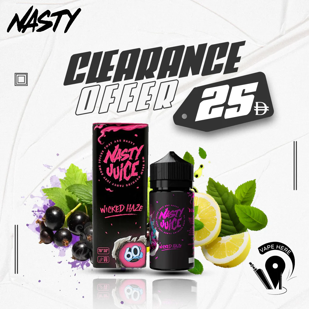 Wicked Haze - Nasty E-Liquids 60ml