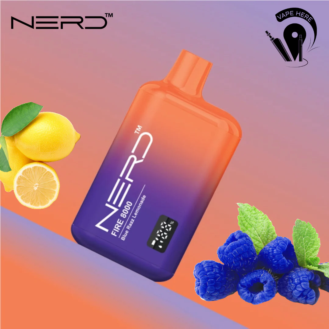 NERD FIRE 8000 PUFFS DISPOSABLE VAPE - Image 11