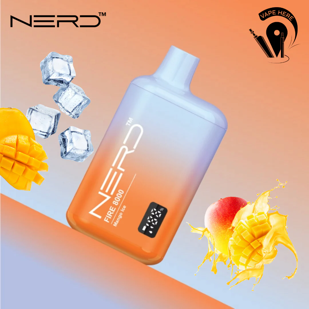 NERD FIRE 8000 PUFFS DISPOSABLE VAPE - Image 16