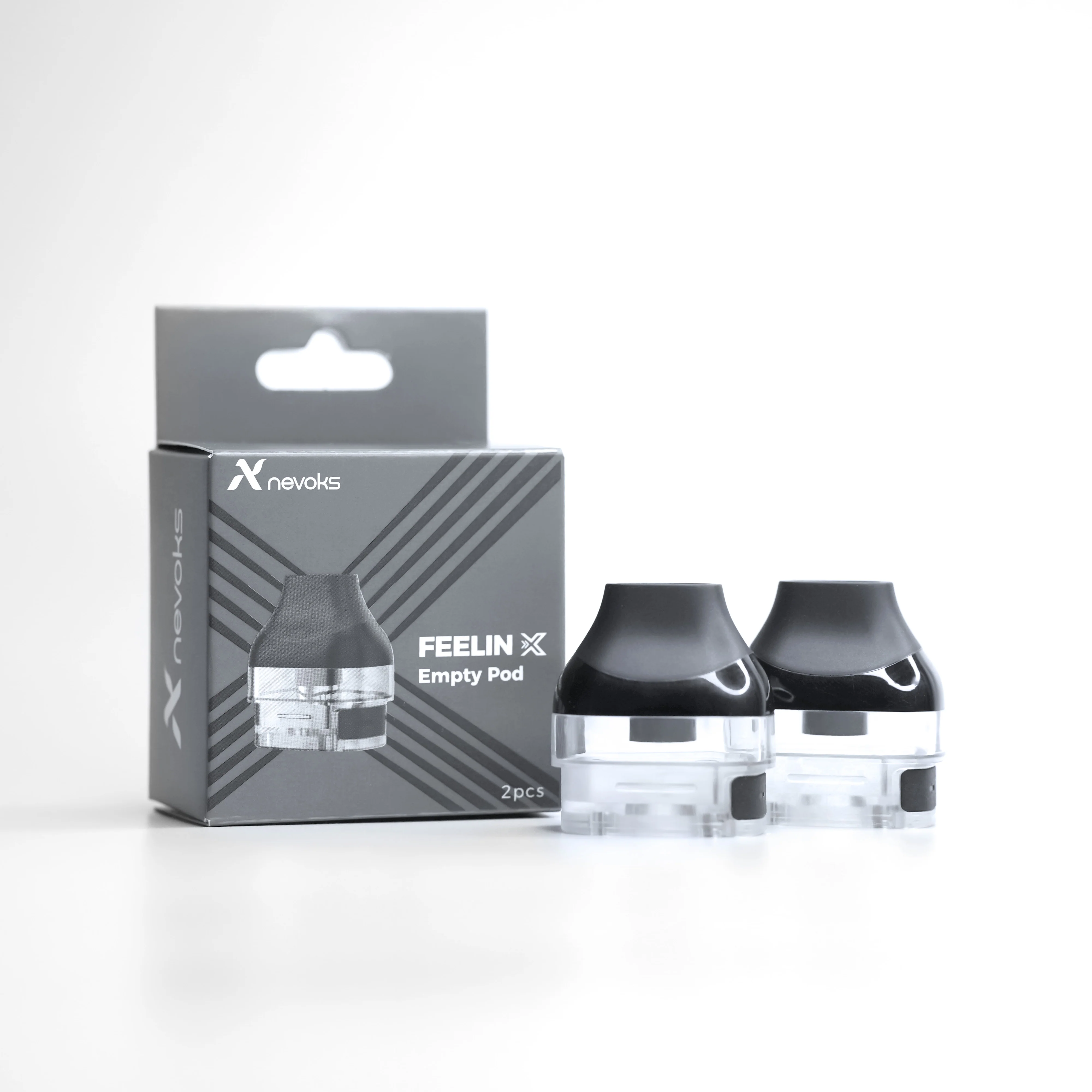 NEVOKS Feelin X Pod Kit Empty Pod Replacement - 2 Pack