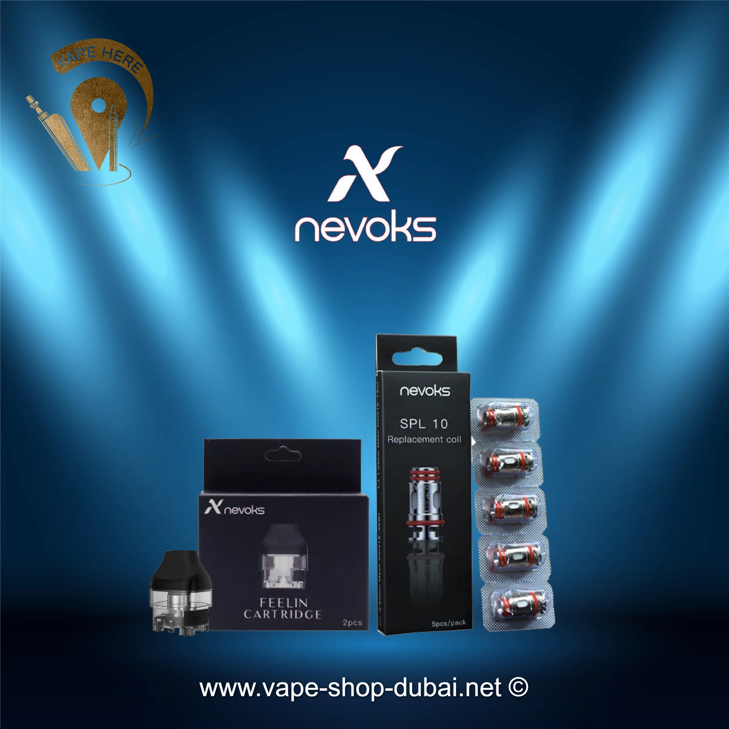NEVOKS SPL-10 Replacement Coils (5PCS/PACK)