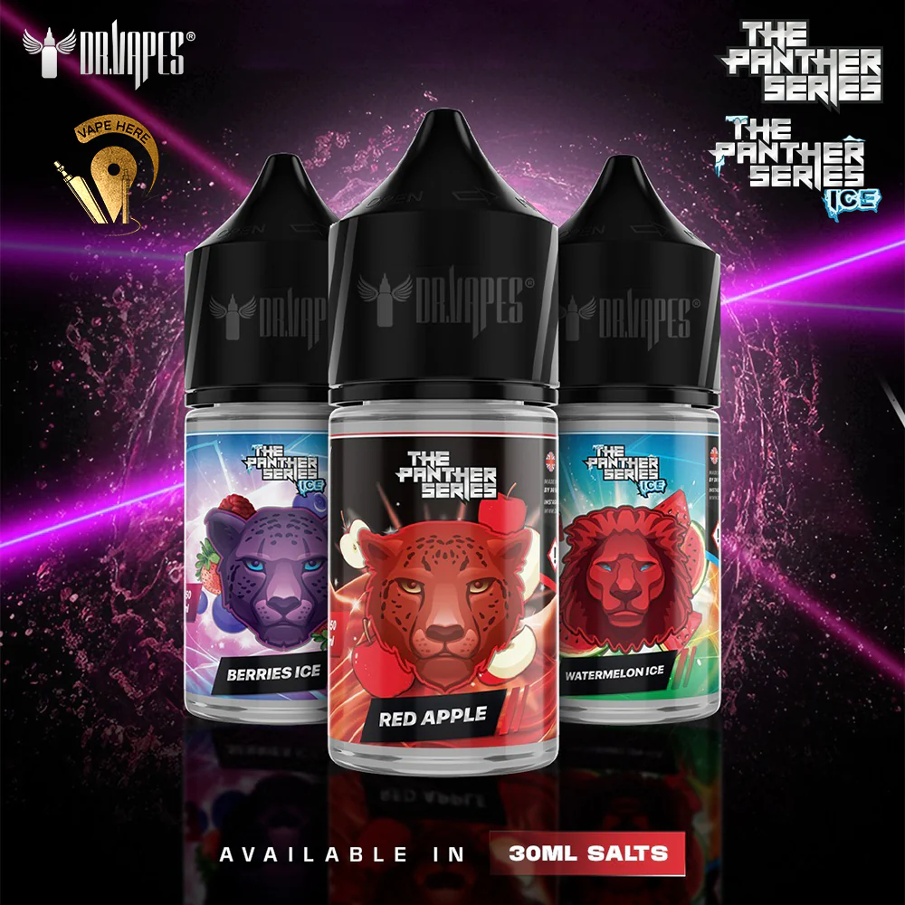NEW Dr Vapes 30ml SaltNic (The Panther Series) - Image 2