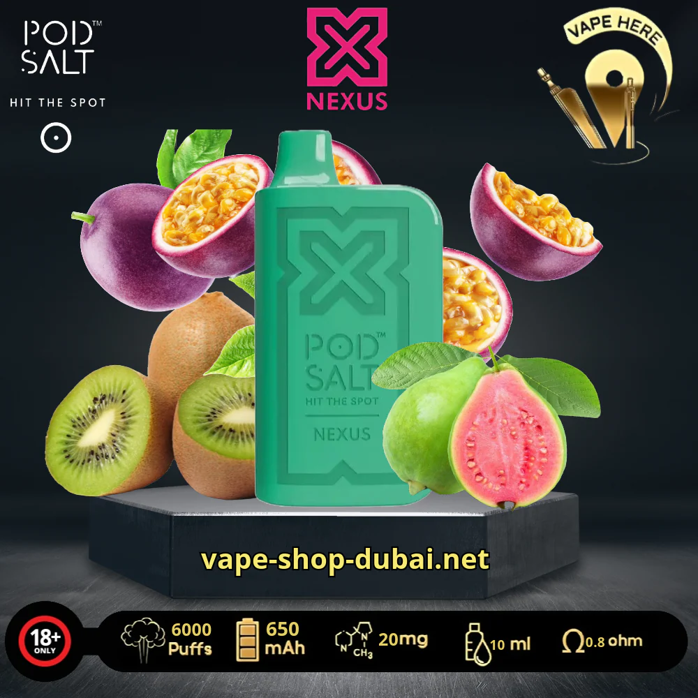 NEXUS 6000 PUFFS 20MG DISPOSABLE VAPE FROM PODSALT - Image 11