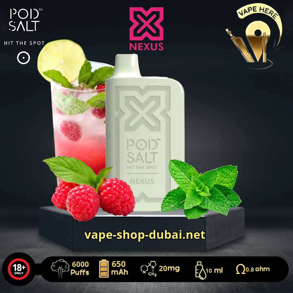 NEXUS 6000 PUFFS 20MG DISPOSABLE VAPE FROM PODSALT - Image 12