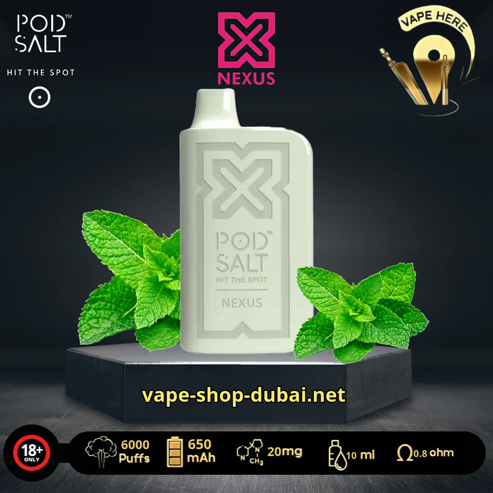 NEXUS 6000 PUFFS 20MG DISPOSABLE VAPE FROM PODSALT - Image 13