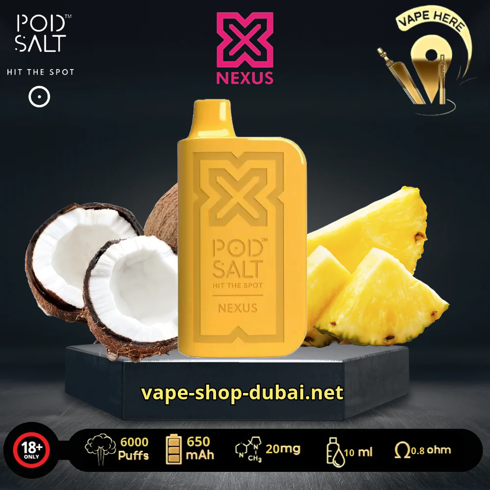 NEXUS 6000 PUFFS 20MG DISPOSABLE VAPE FROM PODSALT - Image 14