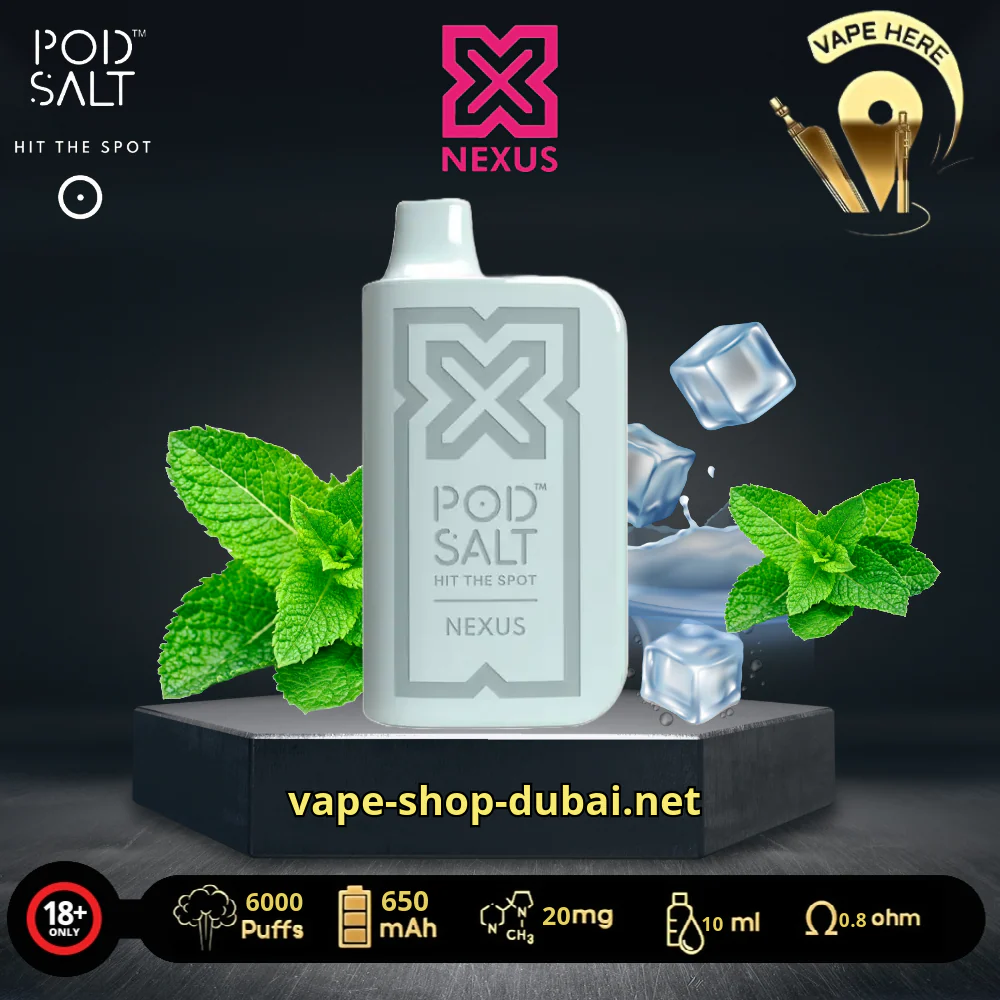 NEXUS 6000 PUFFS 20MG DISPOSABLE VAPE FROM PODSALT - Image 15