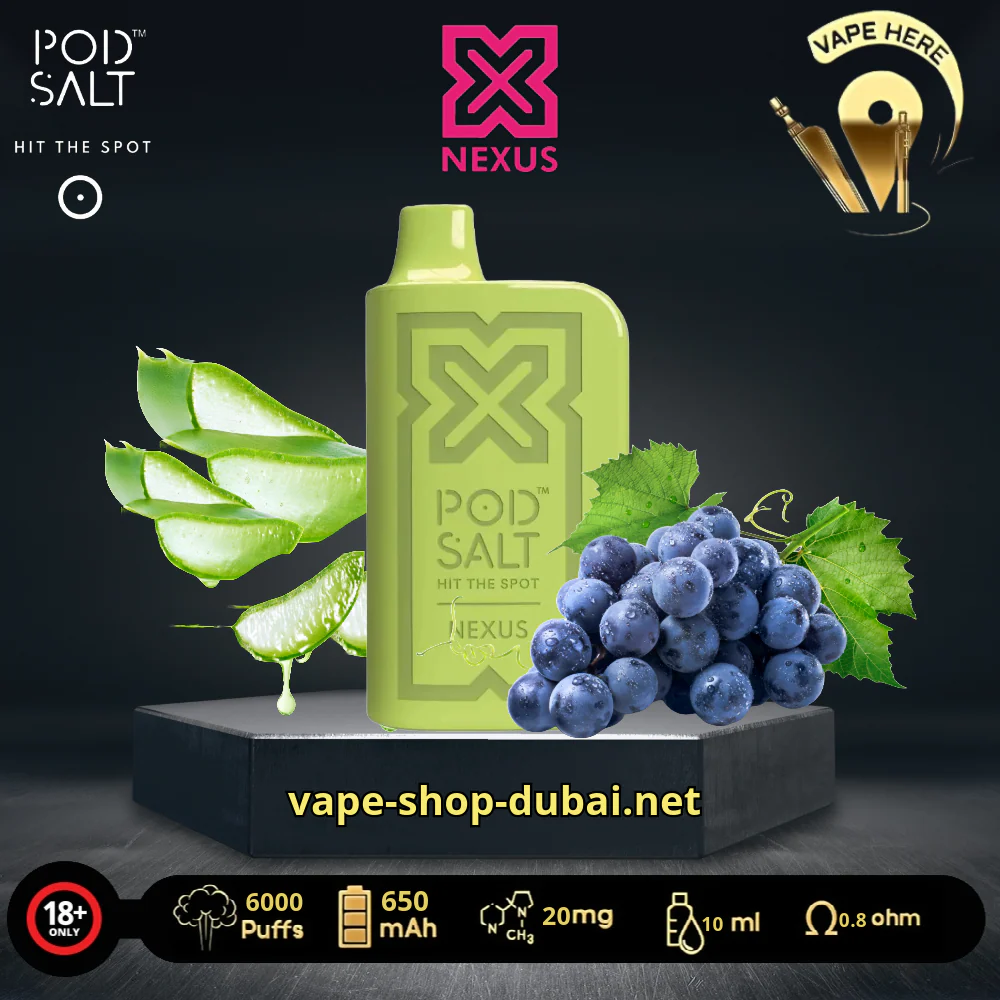 NEXUS 6000 PUFFS 20MG DISPOSABLE VAPE FROM PODSALT - Image 17