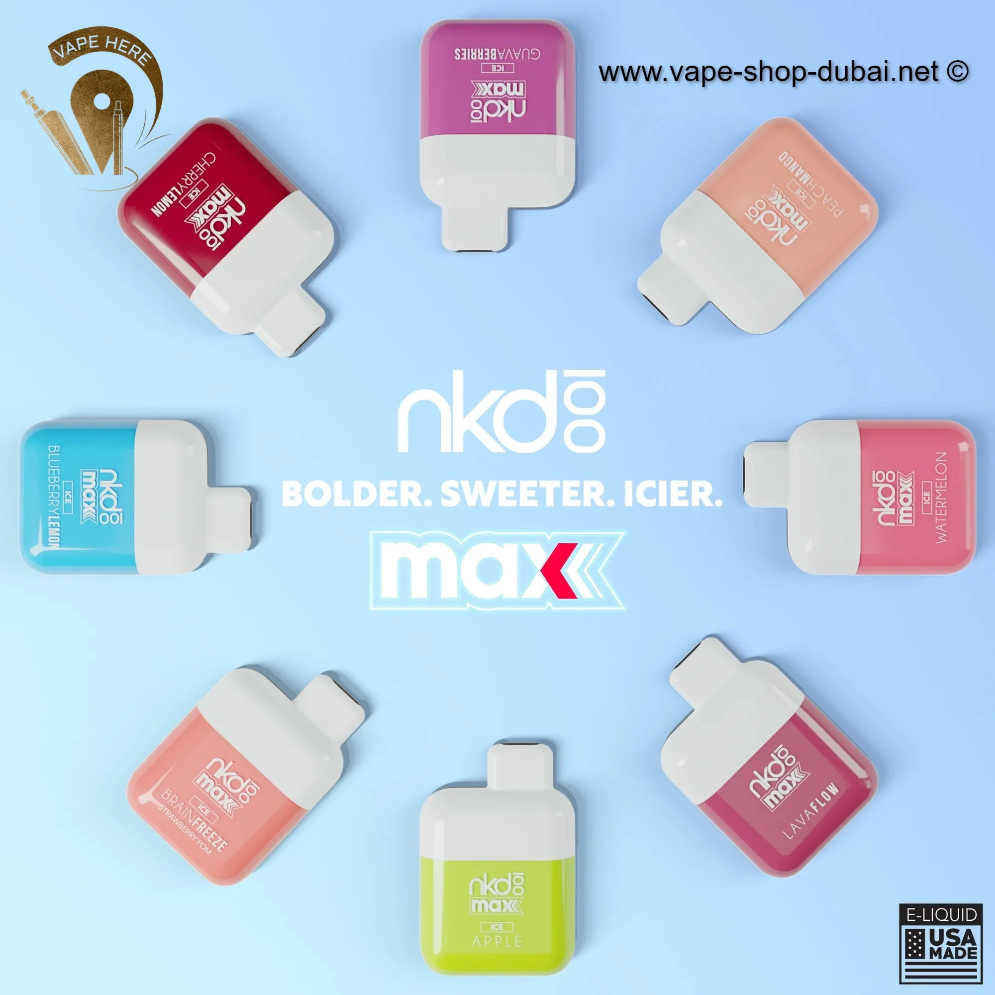 Naked 100 Max Disposable Vape (4500 Puffs - 50 mg) - Image 7